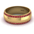 Eternity Ruby Wedding Band - Benjamin No. 10